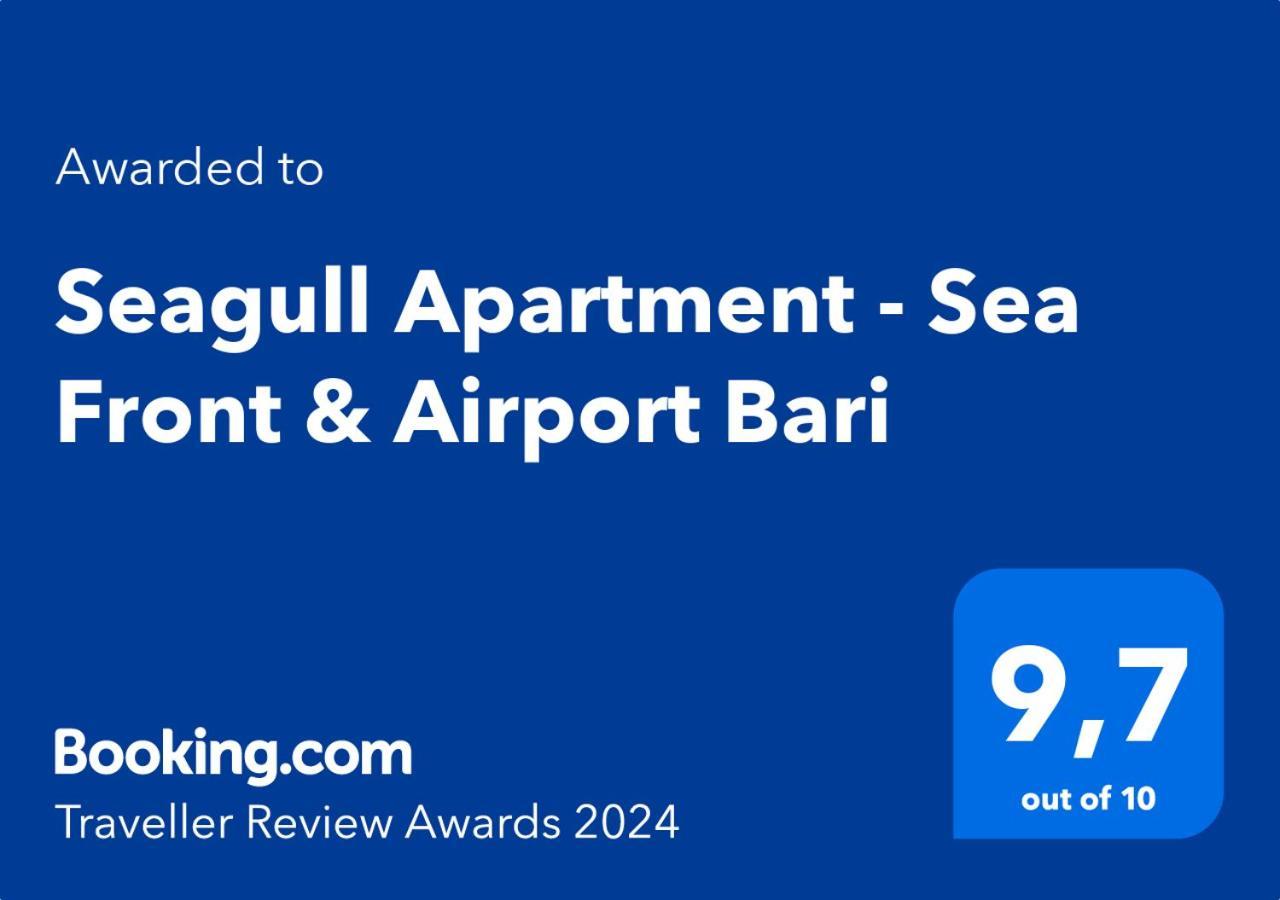 Seagull Apartments - Front And Sea View & Airport Bari Exterior foto